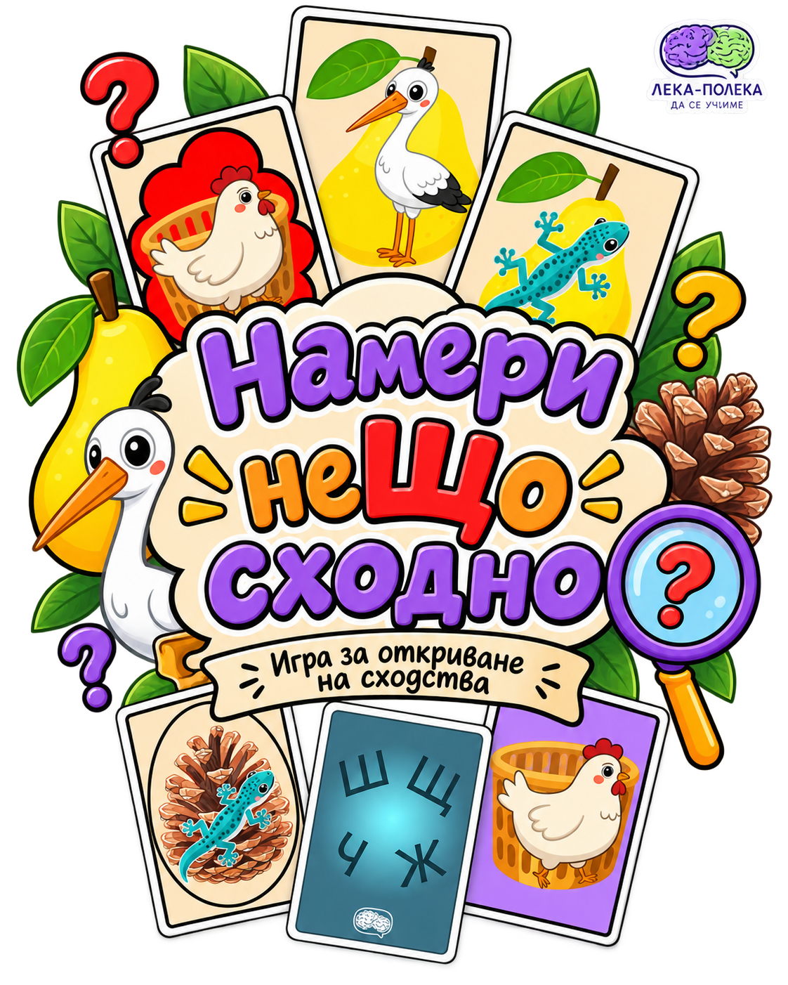 Игра "Намери неЩо сходно"